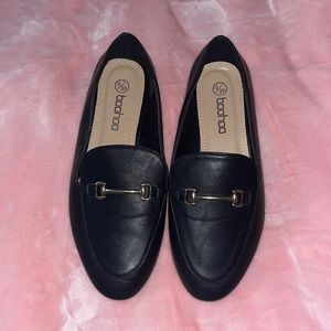 Black loafers!